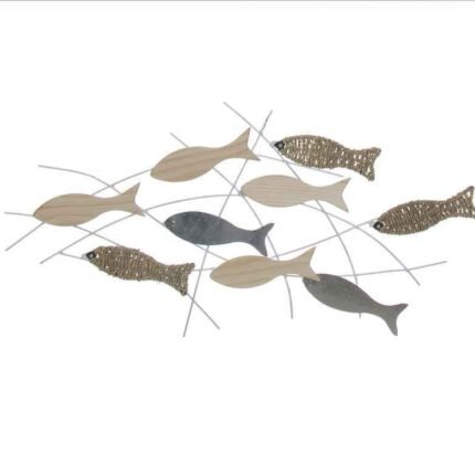 decoração-parede-peixes