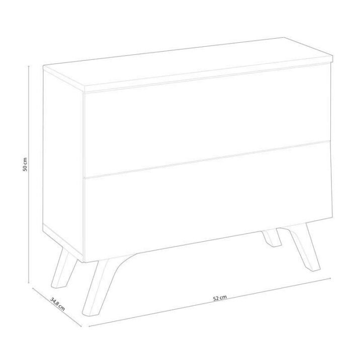 mesa de cabeceira nordica