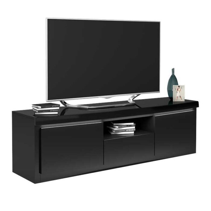 base tv lacada preto promo