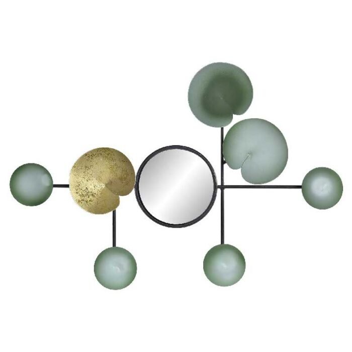 decoração parede metal
