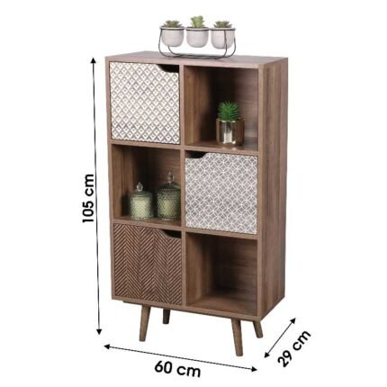 estante cubos