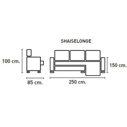 Chaiselongue Ruben