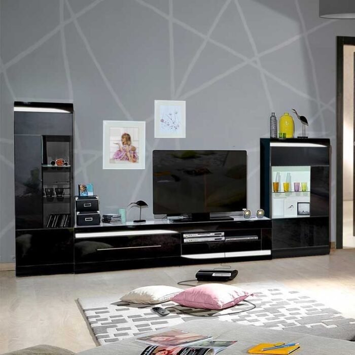 elementro vitrine ovio preto