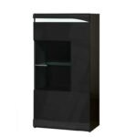 elementro vitrine ovio preto