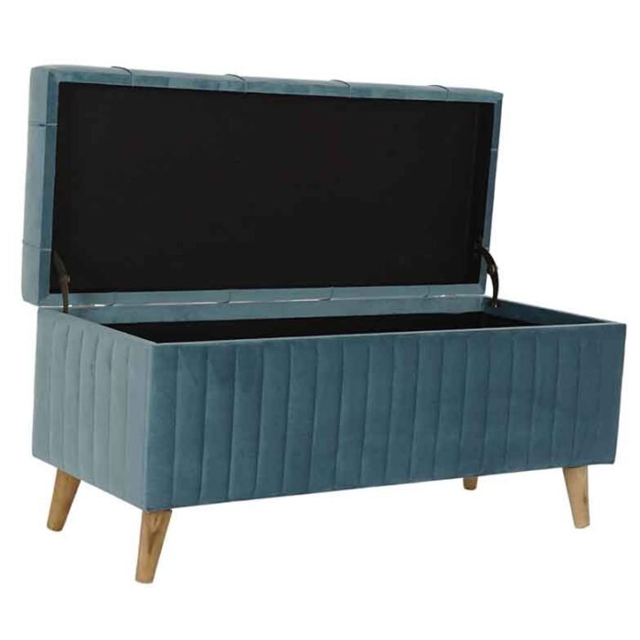 banqueta turquesa