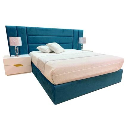 Cama casal estofada barata
