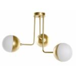 candeeiro teto dourado