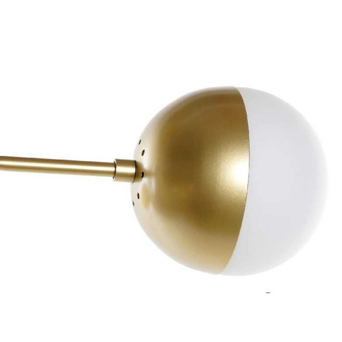 candeeiro teto dourado