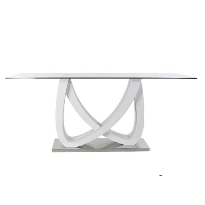 mesa de vidro moderna