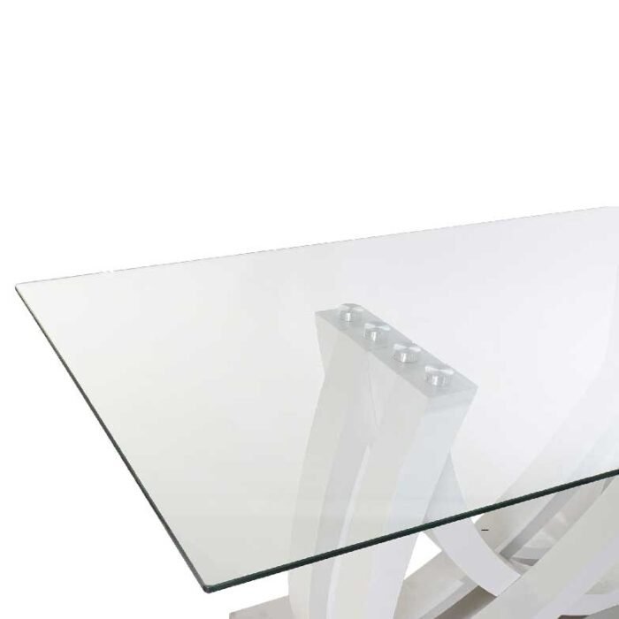 mesa de vidro moderna