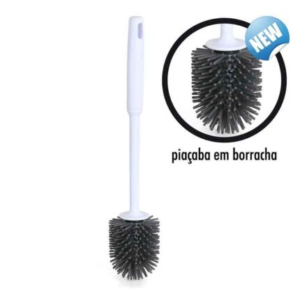 escova piaçaba em borracha
