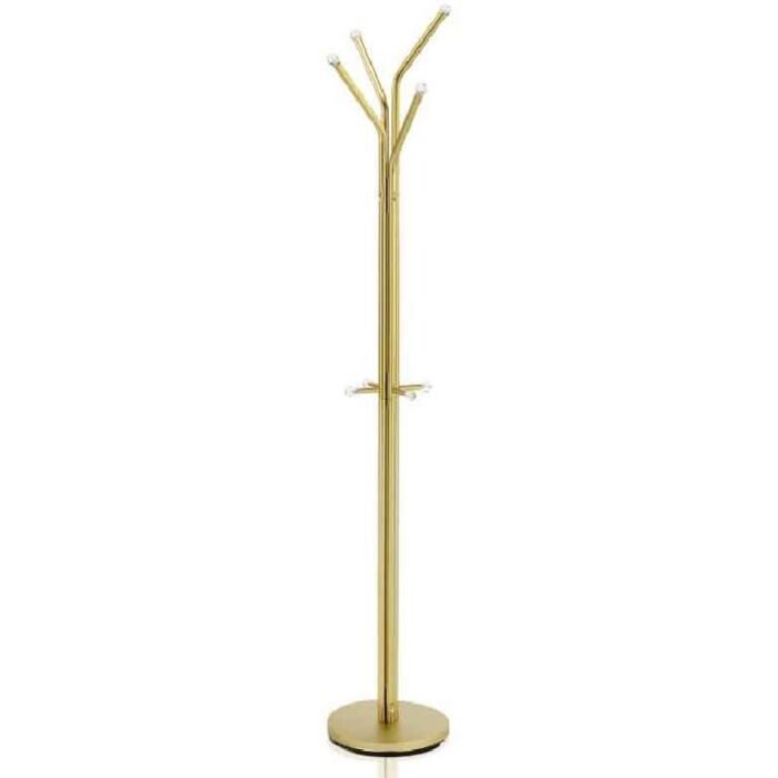 cabide moderno dourado