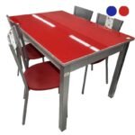 mesa vidro fixa