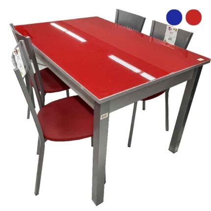 mesa vidro fixa