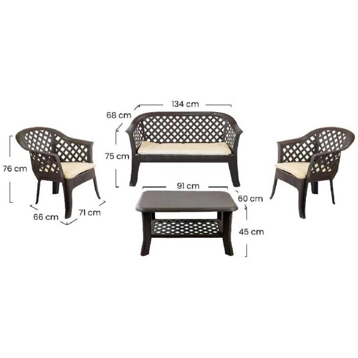 conjunto jardim varanda