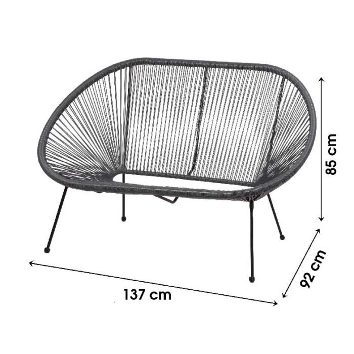 sofa 2 lugares cabana