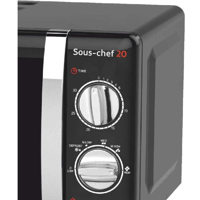 HAEGER MICROONDAS 20LT 700W PRETO