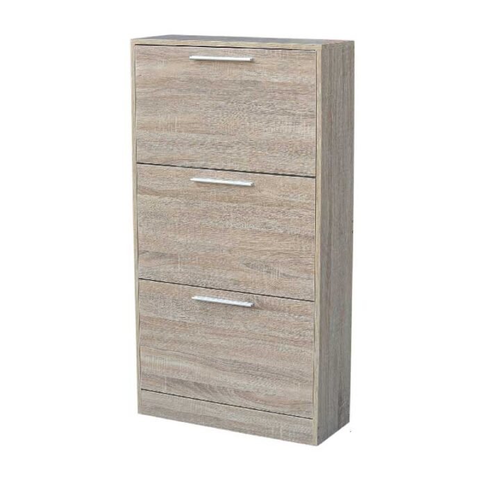 sapateira basculante 3 portas carvalho