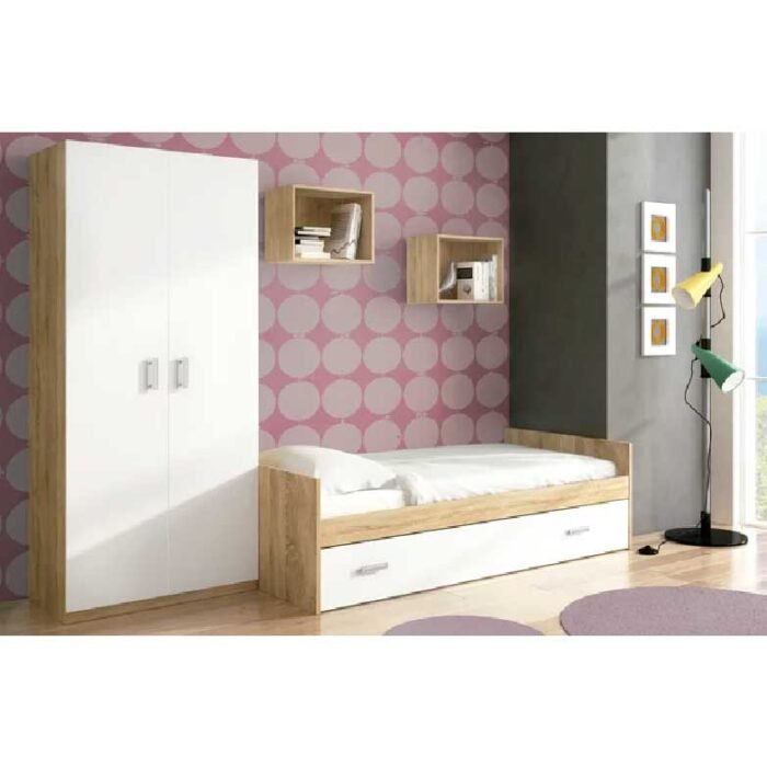 cama pessoa com gavetão
