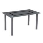 mesa de cozinha vidro fixa