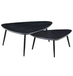 mesa de centro ceramica preto