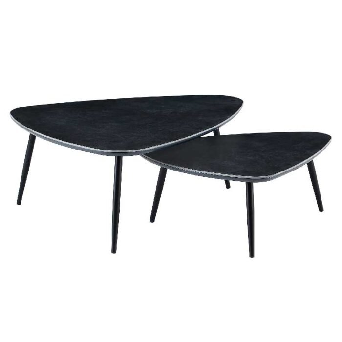 mesa de centro ceramica preto