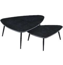 mesa de centro ceramica preto
