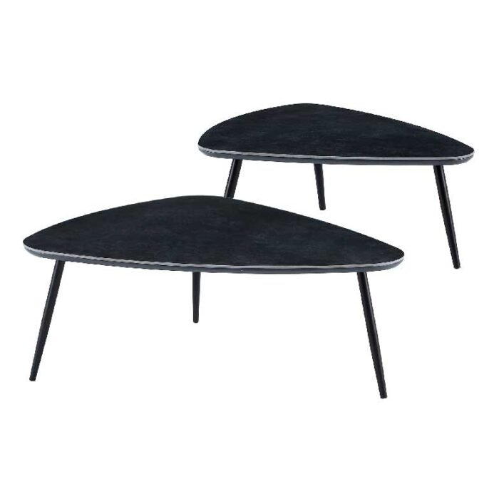 mesa de centro ceramica preto