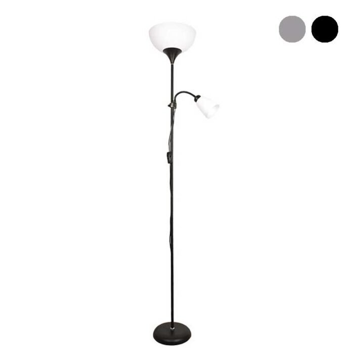 candeeiro pe 2 lampadas