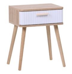 mesa de cabeceira nórdica