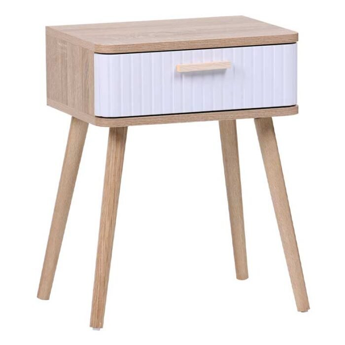 mesa de cabeceira nórdica