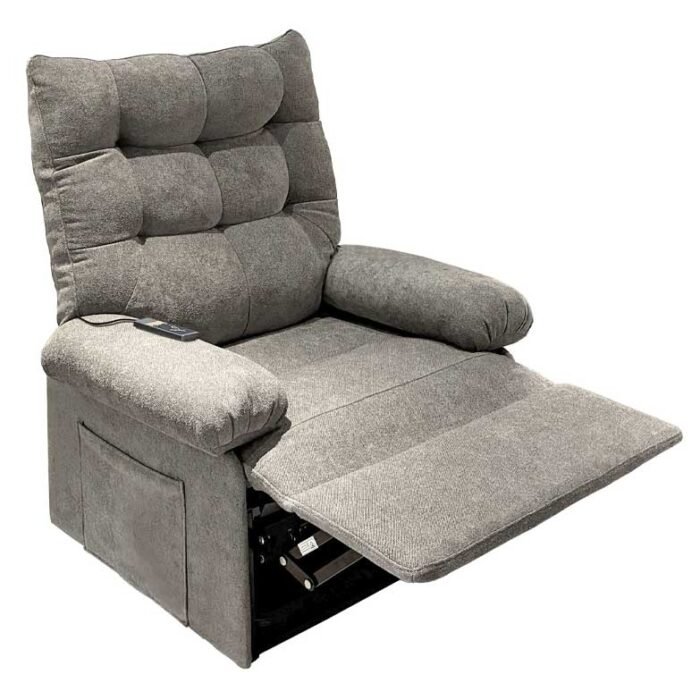 Cadeirão Relax Elevatório Cinza