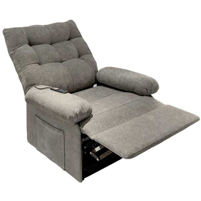 Cadeirão Relax Elevatório Cinza