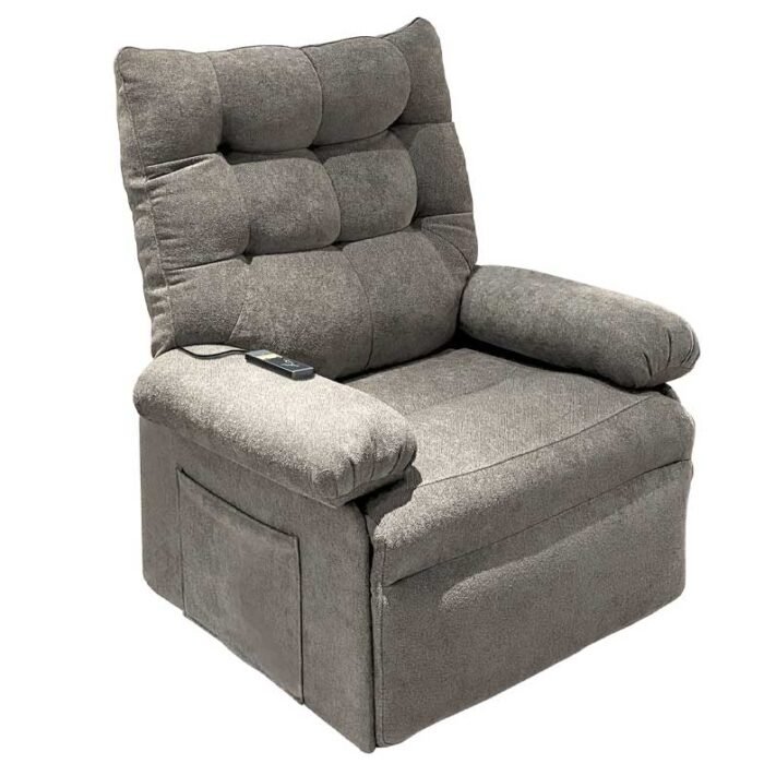 Cadeirão Relax Elevatório Cinza