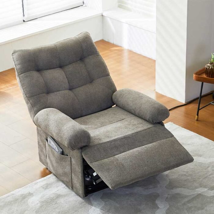 Cadeirão Relax Elevatório Cinza