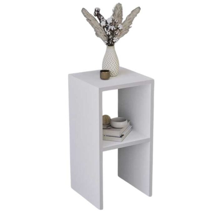 mesa de apoio branca