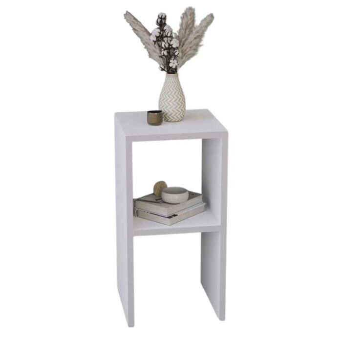 mesa de apoio branca