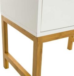 mesa de cabeceira nórdica
