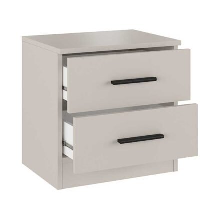 mesa de cabeceira bege