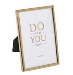 porta fotos dourado