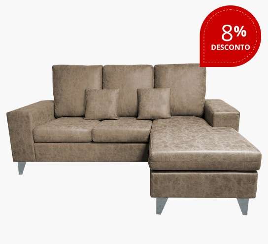 Sofá Chaise Longue Reversível