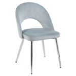 Cadeira de Sala Pés Prateados