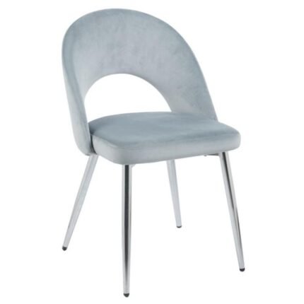 Cadeira de Sala Pés Prateados