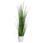 Planta com vaso artificial
