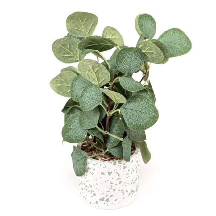 PLANTA ARTIFICIAL MACETA GRANITO