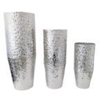 Vaso de Metal Prateado