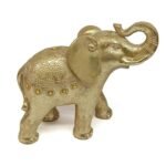 Elefante Decorativo Dourado