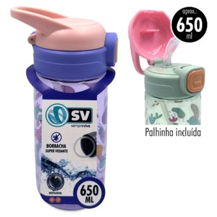 garra de água com palhinha