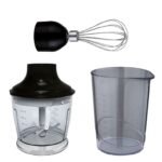 Set Batidora Varilla 1.200W com Acessórios