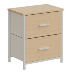 mesa de cabeceira com 2 gavetas